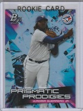 VLADIMIR GUERRERO JR. Prismatic Prodigies BLUE JAYS ROOKIE CARD Platinum RC!