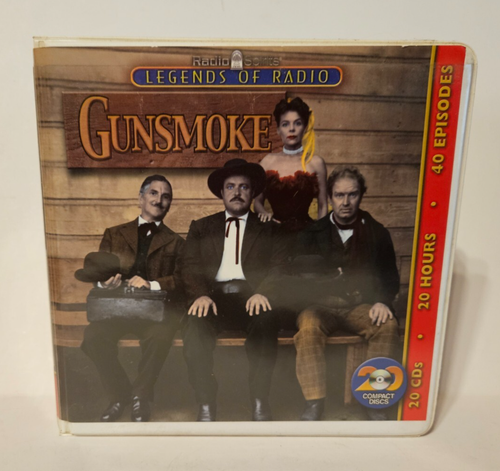 Gunsmoke Legends of Radio - Original Radio Broadcasts - 20 CD Set Audiobook