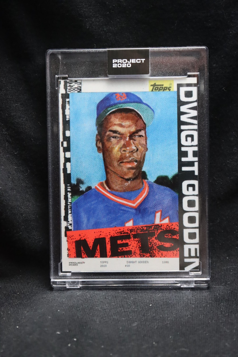 Dwight Gooden 164 2020 Topps Project 2020 by Jacob Rochester PR: 3,175