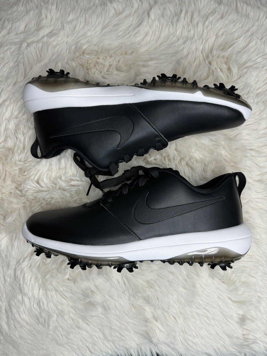 Nike Men\'s Roshe G Tour Leather Golf Cleats AR5580-001 Black Size 9 Nike Men main image 3