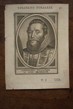 CORNELIUS PYNACKER CORNELIS PAINNACKER 1570-1645 PORTRAIT 17TH CENTURY CARTOGRAPHER