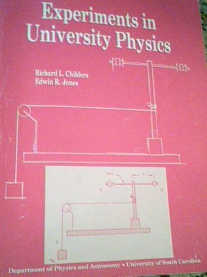 Experiments in University Physics, Paperback, 1991 Edition. 148 Pages