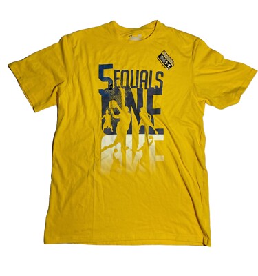 Under Armour Men's BASKETBALL Logo Short Sleeve T Shirt Large, new/tag, YELLOW