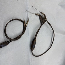 1970’s Polaris Colt 250 340 Vintage Snowmobile Choke And Throttle Cables