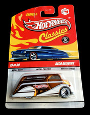 2009 Hot Wheels DECO DELIVERY COPPER Classics Series 5 19/30 1:64 White Line 5SP