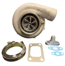 6262 Billet Wheel Turbo T3 .82 A/R Turbine Housing Vband 62/62 Gen 2 PTE 700HP