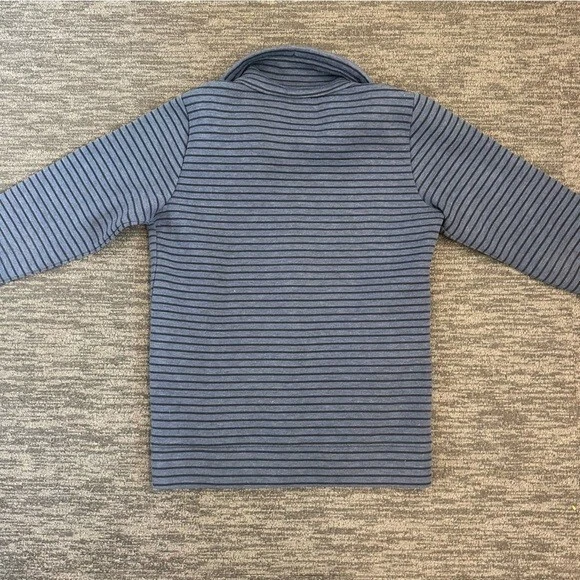 Chaqueta para mujer Helly Hansen cremallera completa cuello falso azul rayas exterior talla M Foto 3 de 4