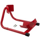 Béquille Atelier Roue Avant Leve Moto Lift Atand Motocyclette Universal Rouge