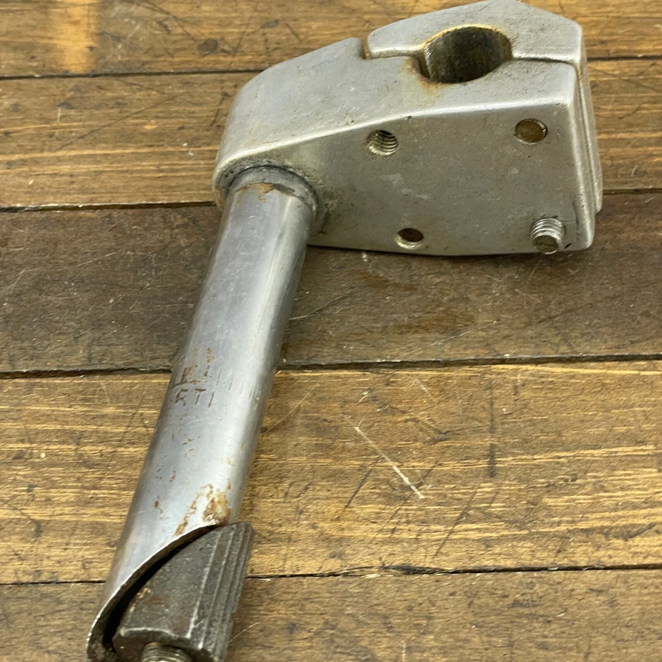 Mongoose Maurice BMX Stem Potts Old School BMX Freestyle Neck Quill Silver A5 - Image 3 of 4