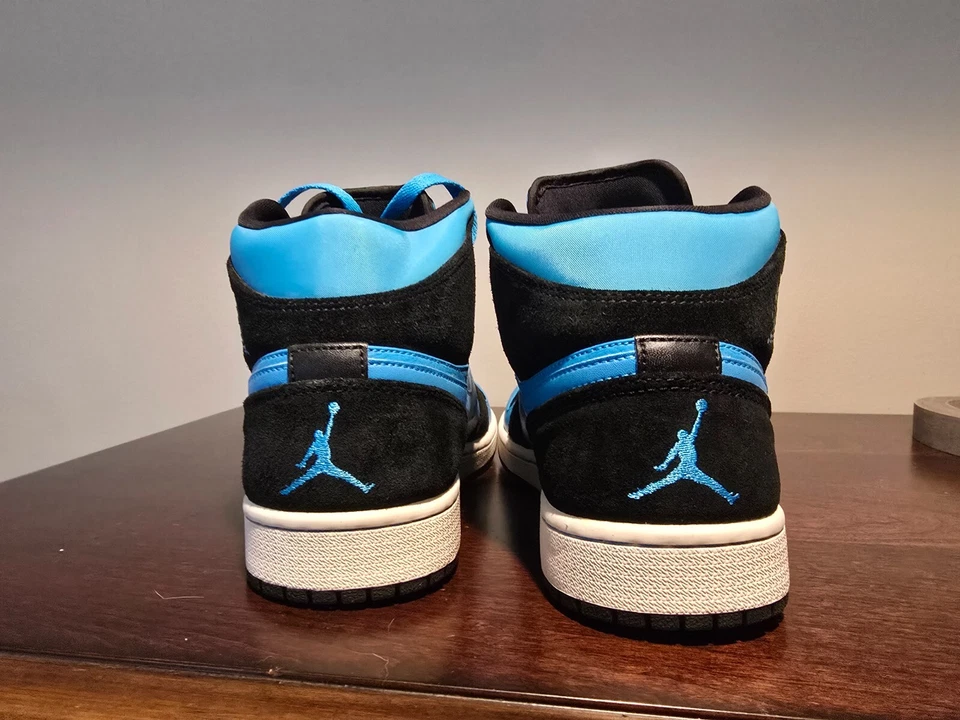 Nuevo Para Hombre Air Jordan 1 Retro Medio Azul Polvo Oscuro (talla 10.5) Foto 3 de 4