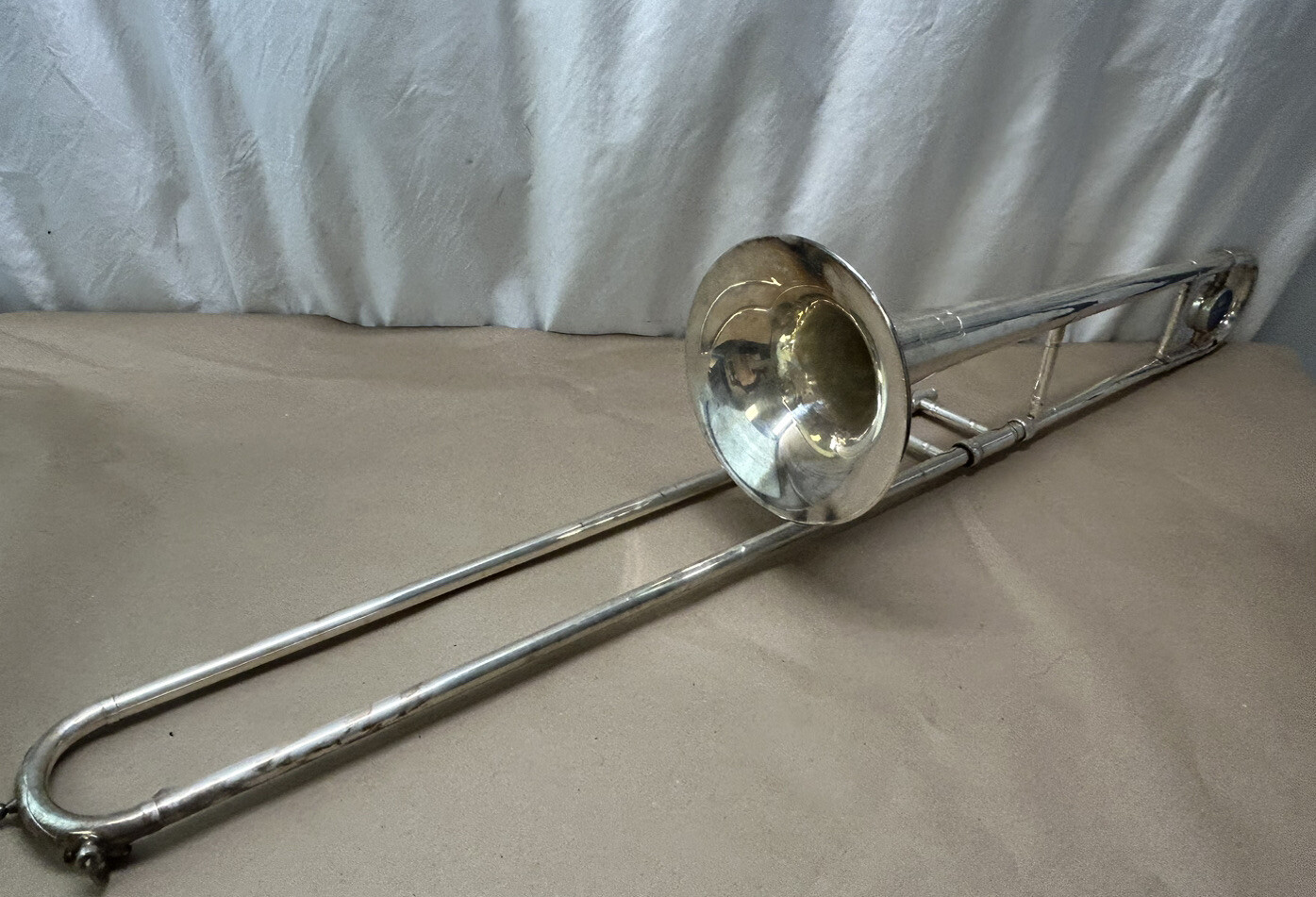 1970 King Cleveland 605 Silver Finish Trombone eBay