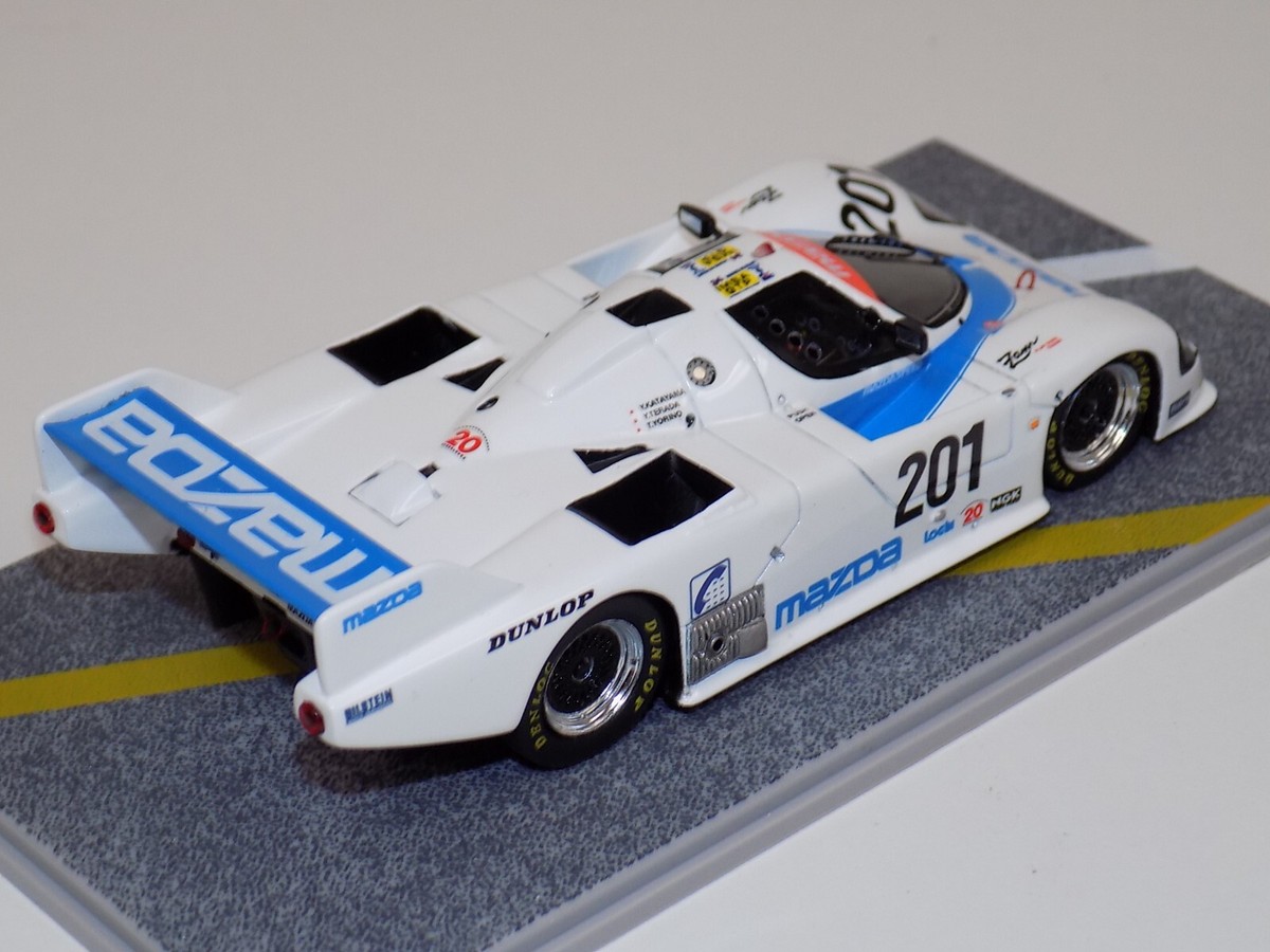 1/43 Spark Mazda 757 car #201 from the 1987 24 Hours of LeMans