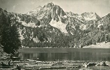 Carte ESPAGNE ESPOT Fonda Roca Lac de montagne