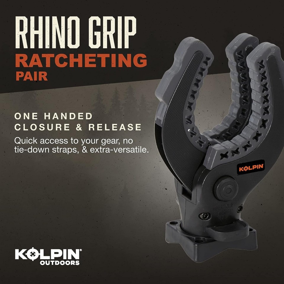 Kolpin Ratcheting Rhino Grip 21540 (Pair), Black eBay