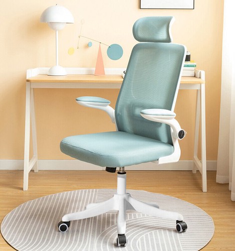 Ergonomic Mesh Computer Office Chair Study Gaming Seat Lumbar Support Recliner - Picture 10 of 13