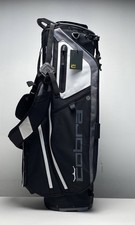 Cobra Ultralight Pro Stand Bag Black 5-Way Divide Dual Strap Golf Bag NEW