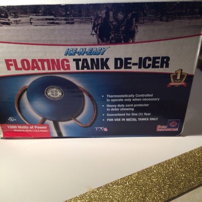 Ice-N-Easy  Floating tank de-icer Model H-4815 NIB Farm