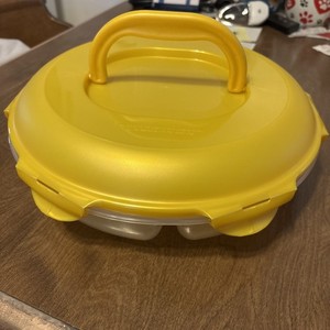 Lock & Lock Divided Container With Lid & Handle In Great Condition