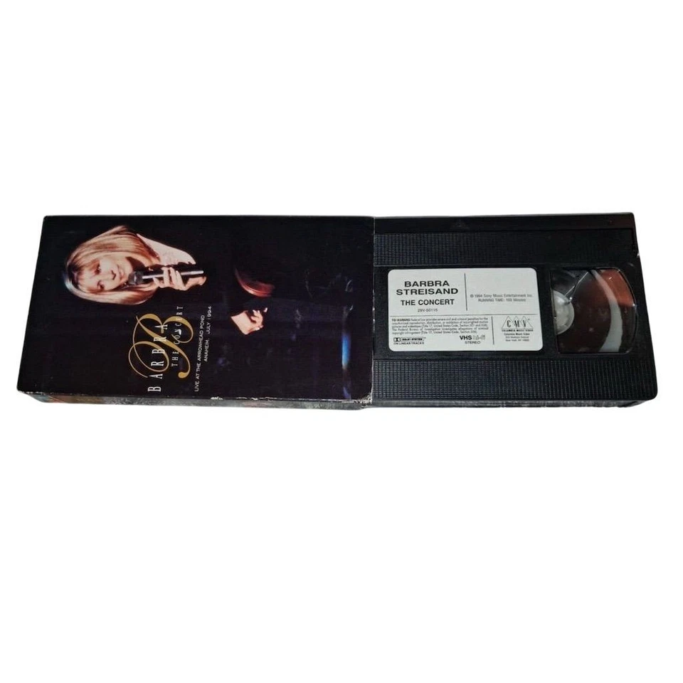 Barbra Streisand - Barbra The Concert VHS 1994 Live Music Arrowhead Pond Foto 3 de 3