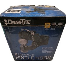 Draw-tite Pintle Hook Ball Combination 6301120 2 16000lbs 3000lb Max Weight Draw-tite Pintle Hook Ball Combination 6301120 2 16000lbs 3000lb Max Weight