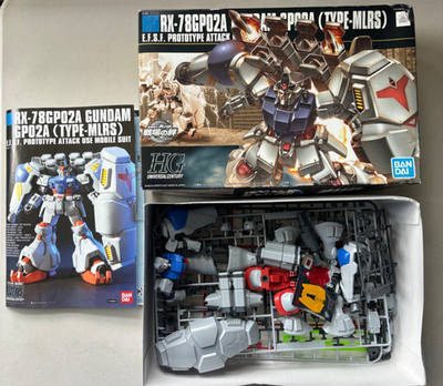 RX-78GP02A Gundam GPO2A (TYPE-MLRS) Mobile Suit Model Kit