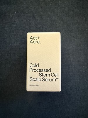 ACT+ACRE Cold Processed Stem Cell Scalp Serum 1oz / 30mL