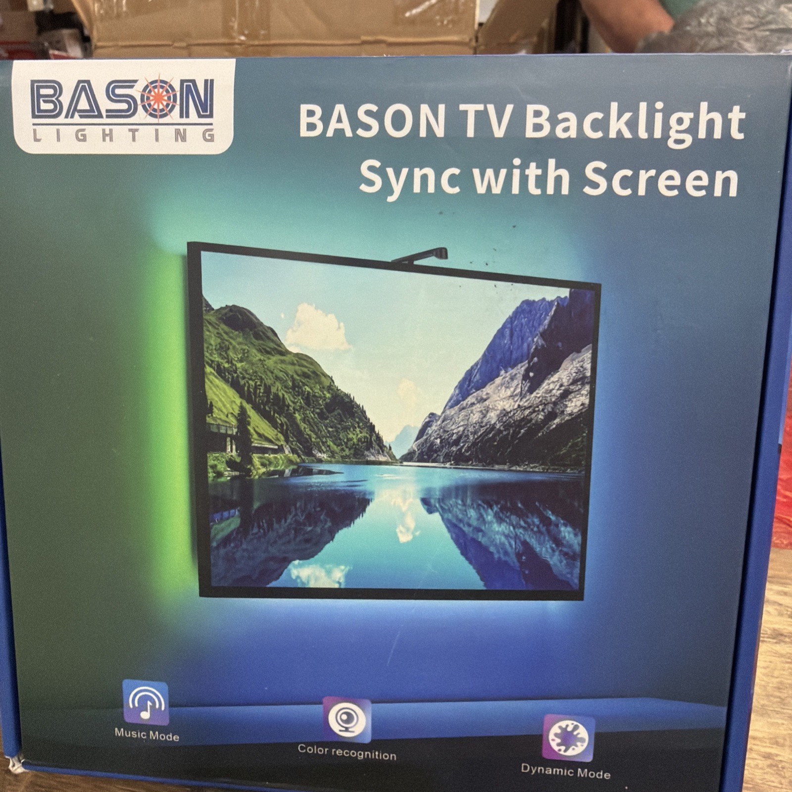 BASON TV Backlight 3 Lite Envisual Technology Fish Eye Sync