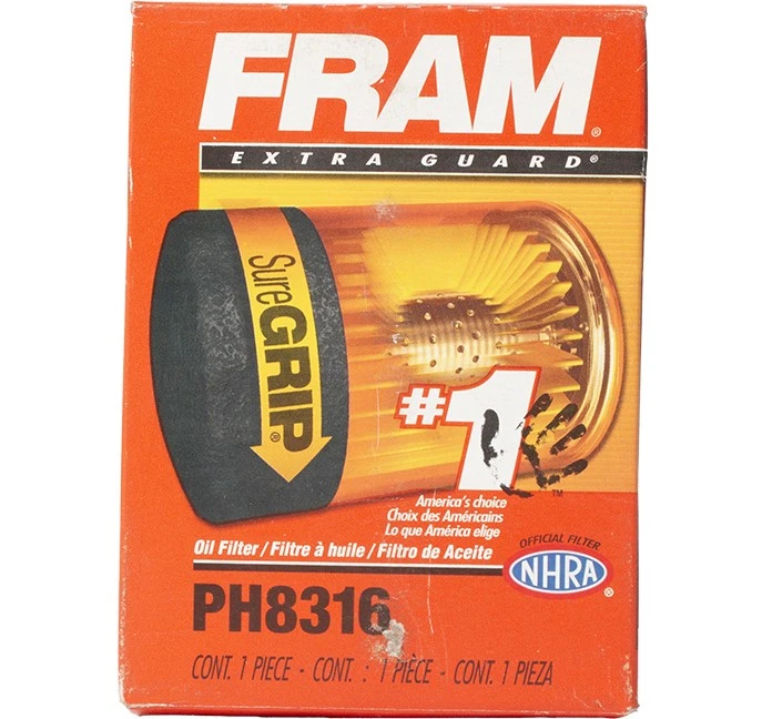 Protector adicional de filtro de aceite FRAM para Ford Focus L4 2000-2004 2,0 L número de pieza PH8316 Foto 3 de 4