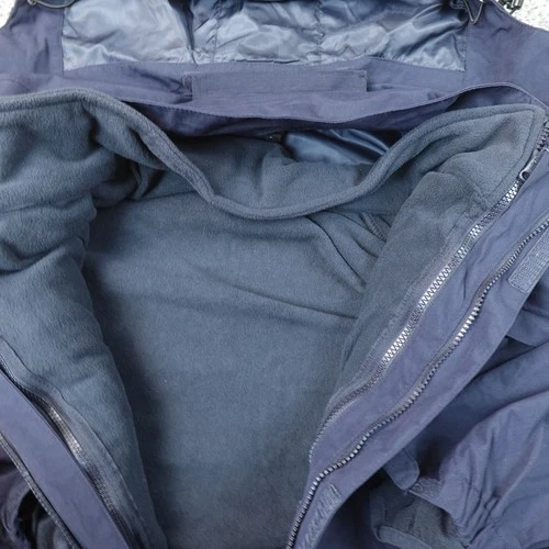 NEW Propper Jacket Mens XL Blue 3 In 1 Hooded Fleece Lined Parka Work Duty Coat image 3