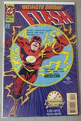 The Flash #99 - Terminal Velocity, Redline: Ultimate Rush DC Comic 1995