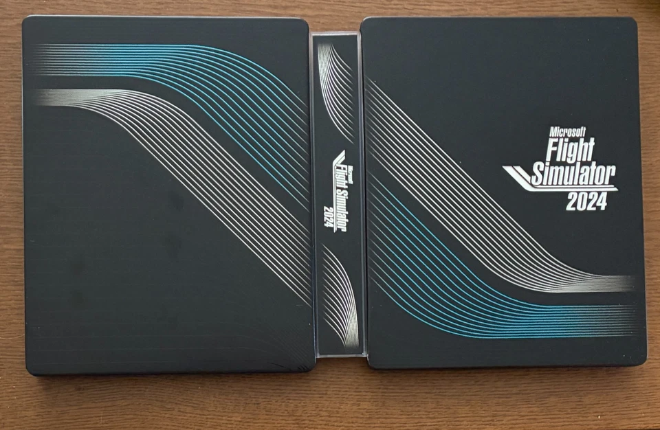 STEELBOOK FLIGHT SIMULATOR 2024 PREMIUM DELUXE EDITION NEW XBOX PC PS5 + LANYARD - Image 2 of 4