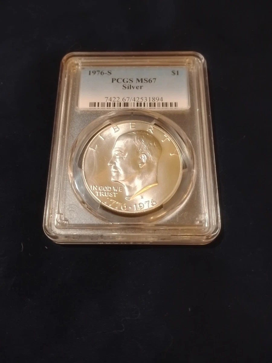 MS 67 Graded 1976 Eisenhower Dollars (1971-1978) for sale | eBay