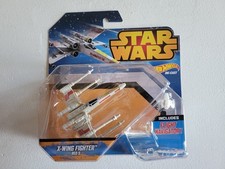 Hot Wheels Star Wars Starship X-Wing Fighter Red 5 2014 The Force Awakens NIP