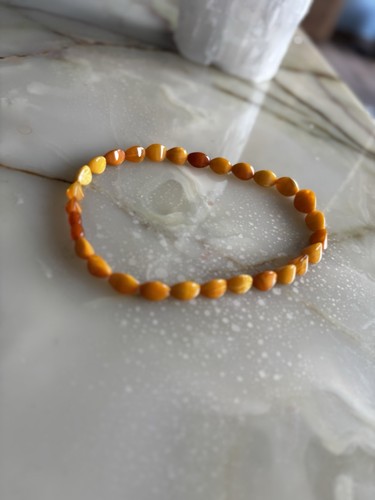 Bersteinkette Butterscotch Collier Eidotter 37 Gramm 62cm - Bild 6 von 7