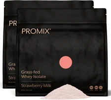ProMix Nutrition Whey Protein Isolate Powder, 31g Grass 2.5 Pound (Pack of 2) 