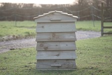 Large, Wood Wooden Beehive Bee hive Bee Tidy Garden Composting Composter Box