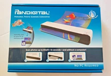 Pandigital PANSCN06 Red Handheld Scanner/Converter, No PC Required