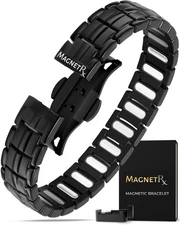 MagnetRX® Magnetic Bracelets for Men EllipseMAX 5X Strength 5,000 Gauss Magnets