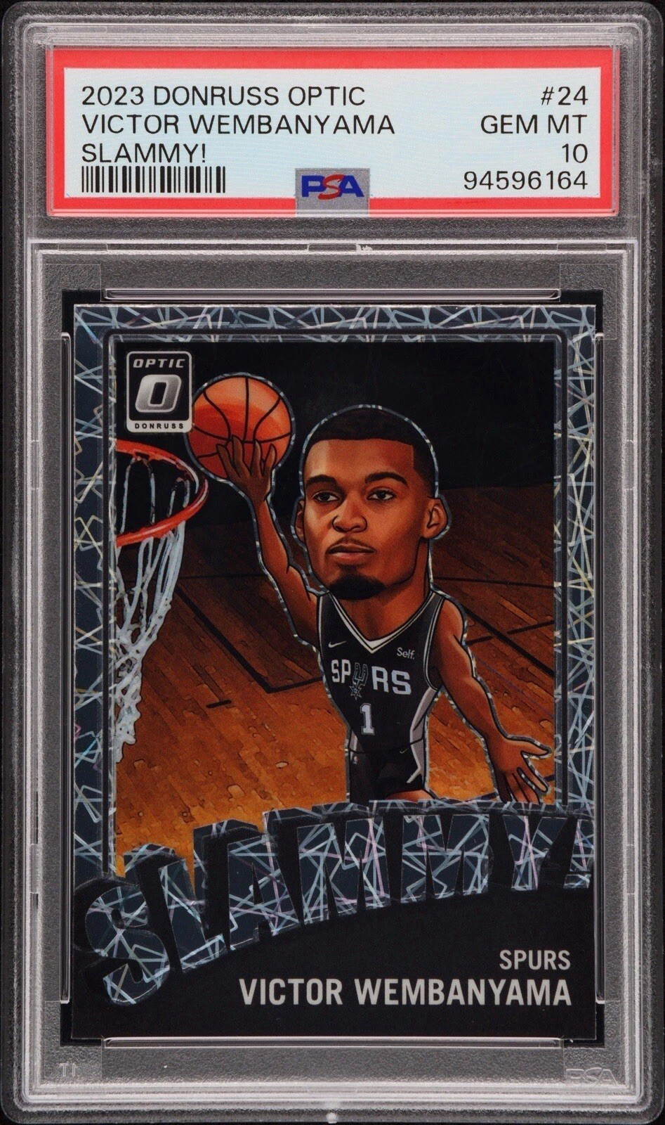 2023 Panini Donruss Optic - Slammy! Victor Wembanyama #24 (RC)