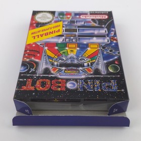 Nintendo NES Spiel: Pin Bot - OVP CIB Komplett (PAL-B NOE)