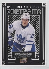 2022-23 Series 2 UD Portraits Rookies Silver 81/99 Nicholas Abruzzese Nick 17bj