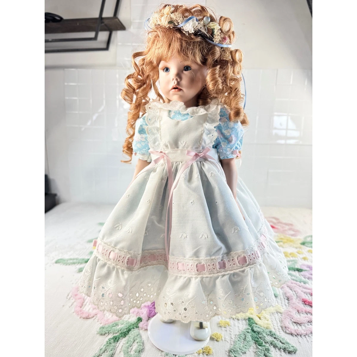 25+ With Vintage Porcelain Dolls & Doll Playsets for sale