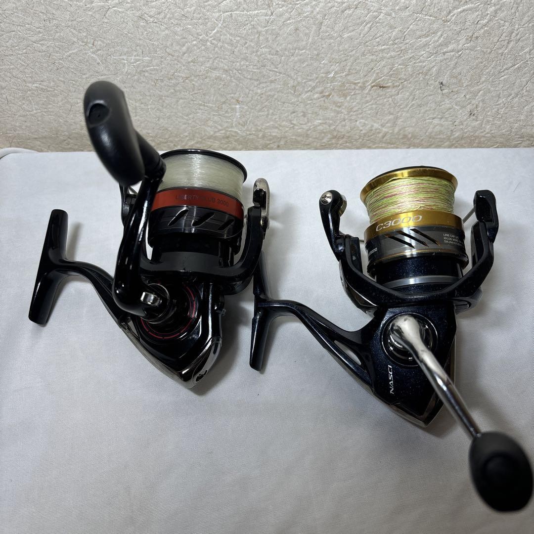 Shimano c3000 Daiwa liberty club 3000 2点 Shimano C3000 Daiwa Liberty Club 3000 2 | eBay