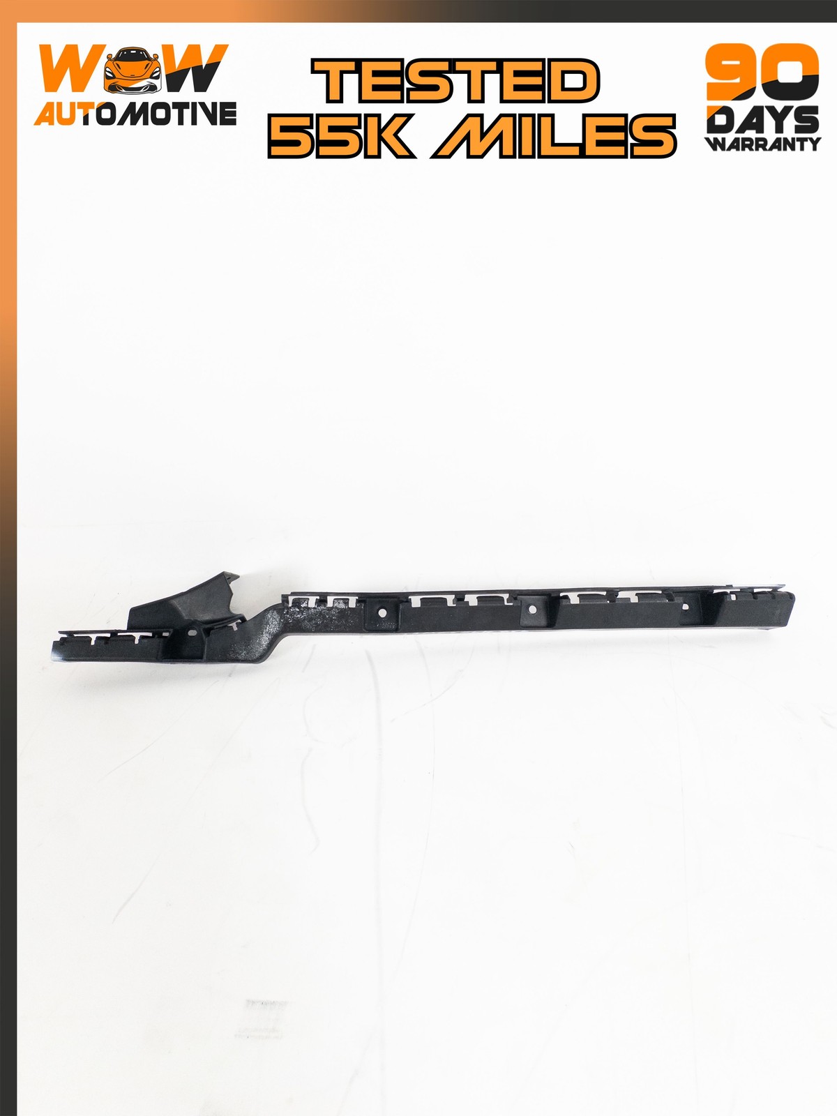 08-19 MASERATI GRANTURISMO S REAR LEFT BUMPER MOUNT BRACKET SUPPORT OEM