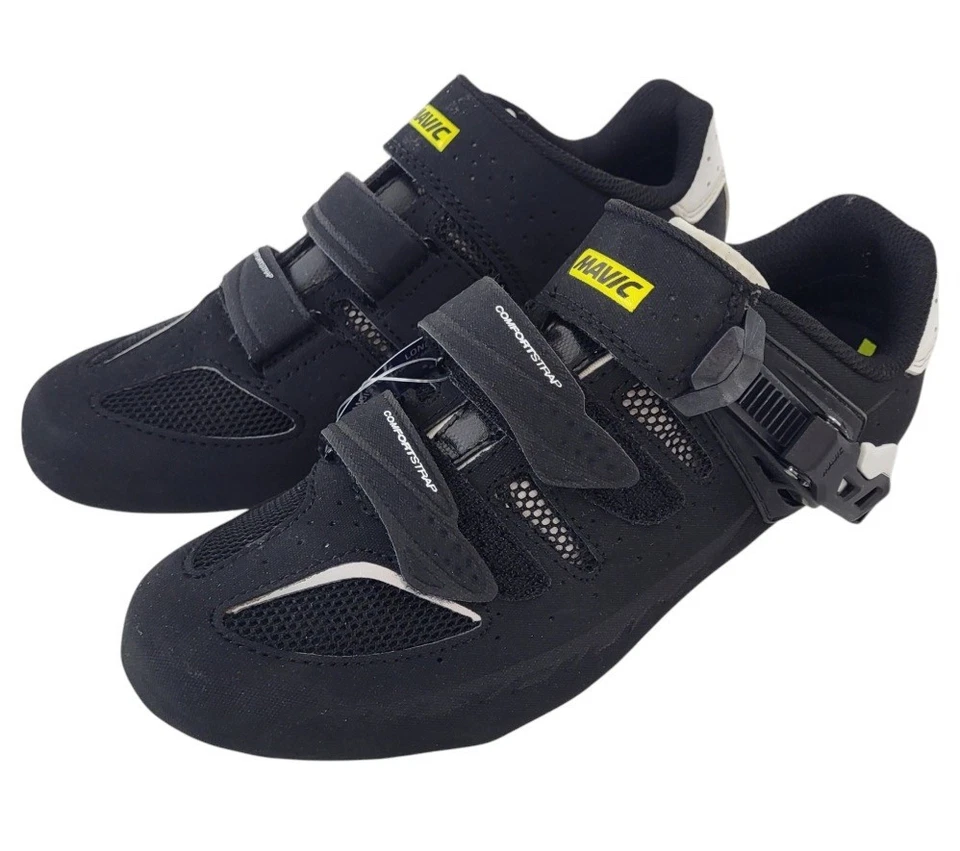 Женские дорожные велосипедные туфли Mavic Kysrium Elite размер США 6,5, ЕС 38 черные/белые - Изображение 2 из 4