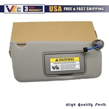 For Honda Accord 2013-2017 Sun Visor Front Right Side Gray 83230T2FA52ZB