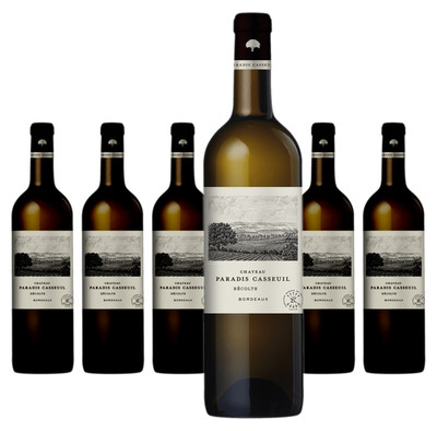 6 x Château Paradis Casseuil Récolte Blanc   2024