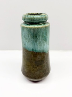 Scheurich Vase / W. Germany / 209-18 / Vintage / Fat Lava / grün-blau / 60s 70s