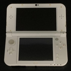 Nintendo New 3DS XL LL Console RED-001 Pearl White Tested Works Japan 8696 UG