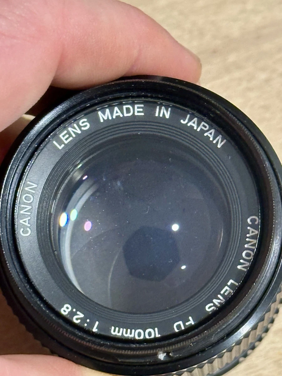 25+ Canon FD f/2.8 Camera Lenses 100mm Focal for sale | Updated
